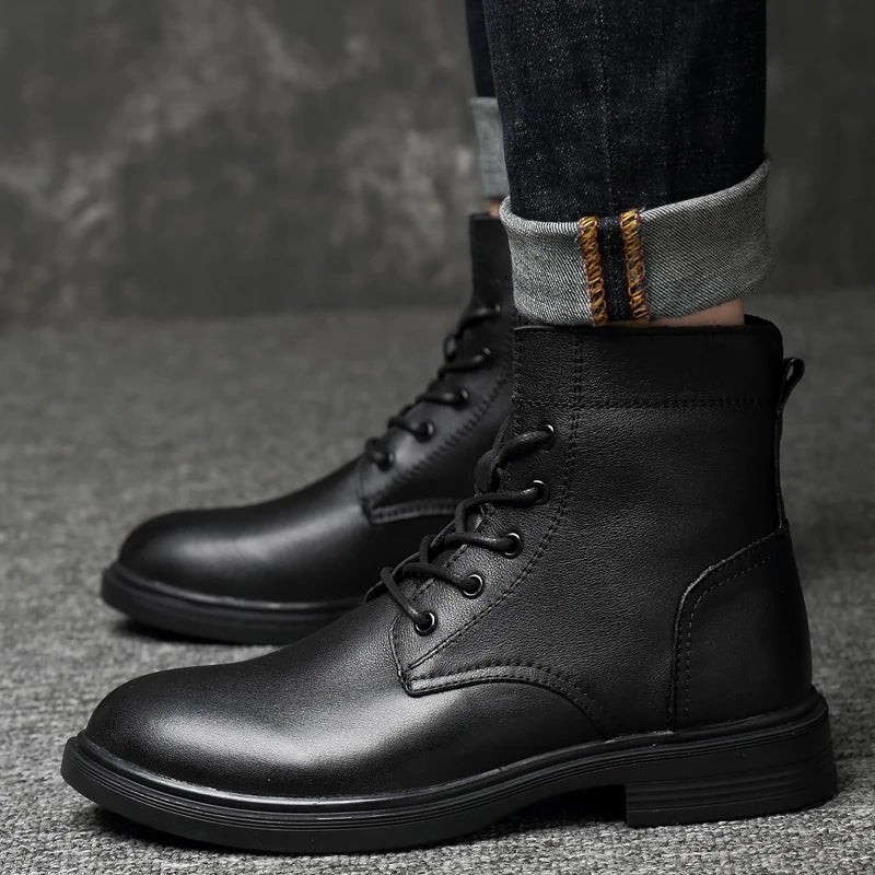 Classic style leather boots.