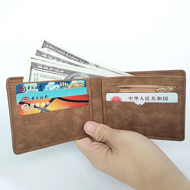 Short retro wallet.