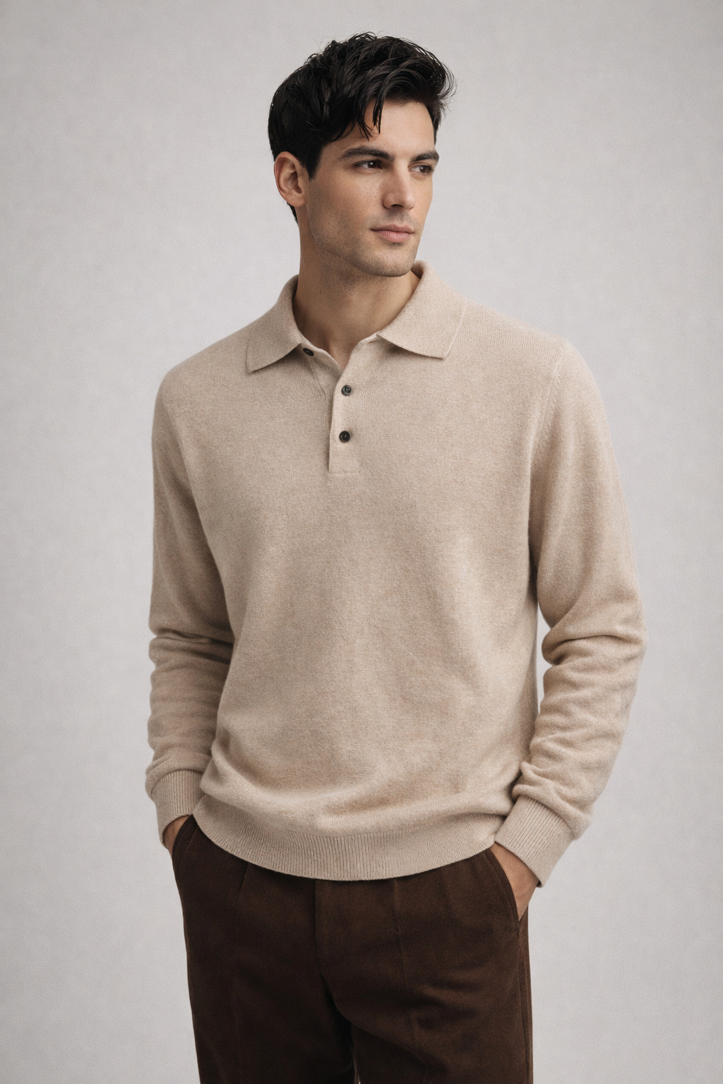 Sweater made from Australian wool.