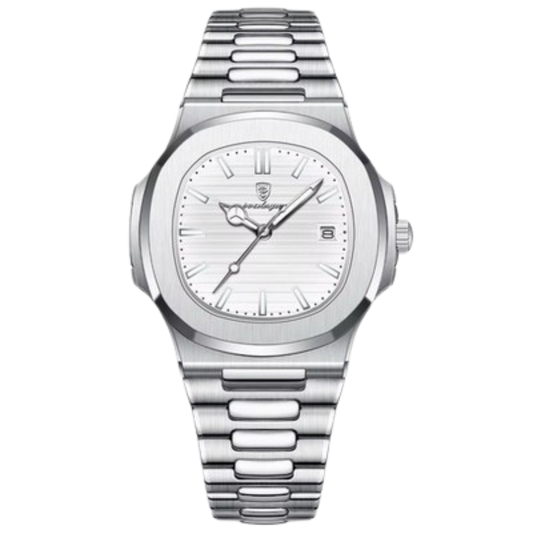 Poedagar Business Men Clock Stainless