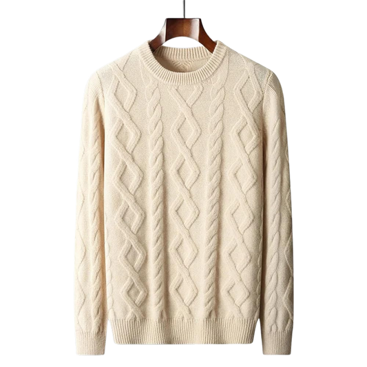 Cashmere wool sweater.