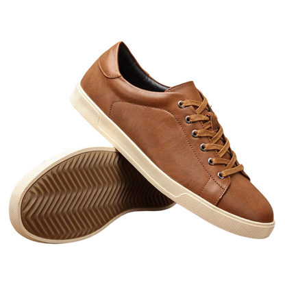 Comfortable leather shoes.