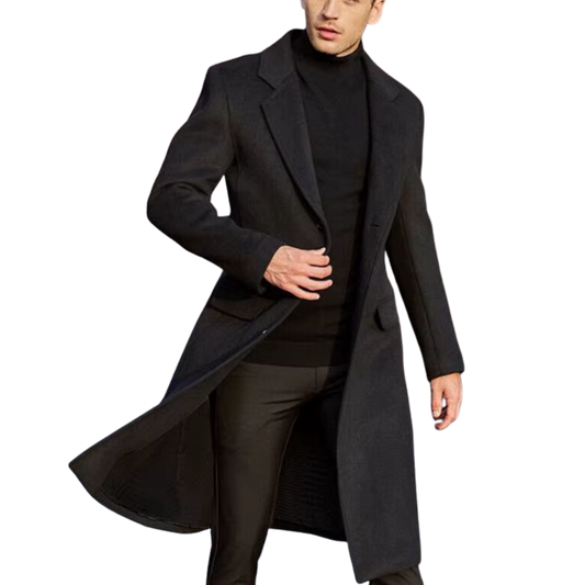 Luxury Men's Wool Trench Coats.