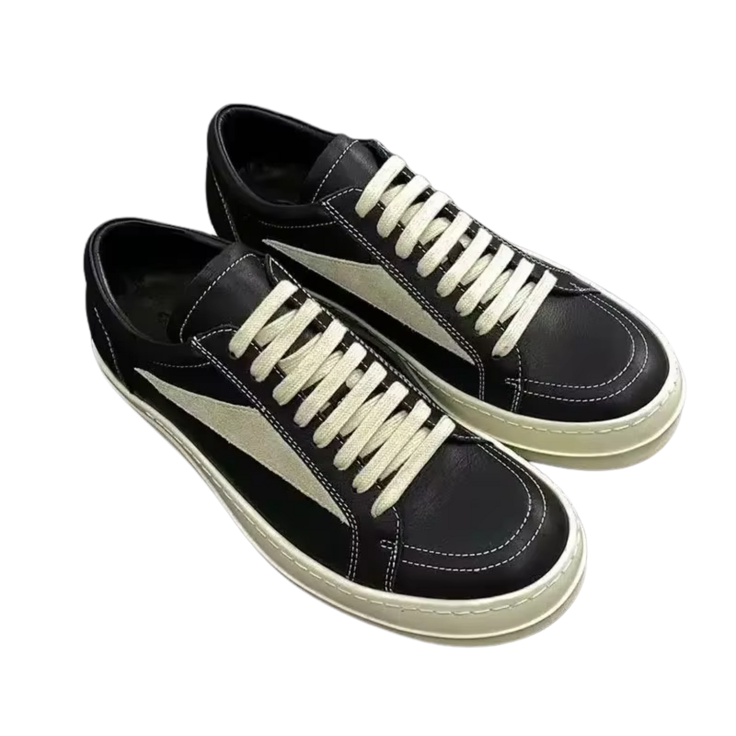 Shoes made of genuine leather.