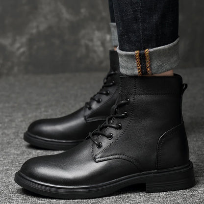 Classic style leather boots.