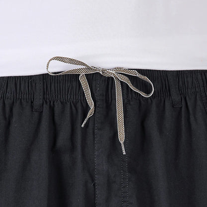 Casual cotton cargo pants.