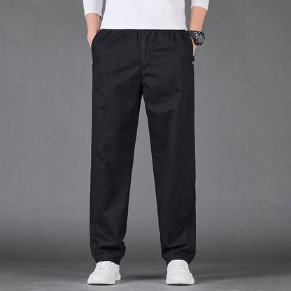 Casual cotton cargo pants.