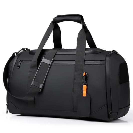 Large and durable travel suitcase.