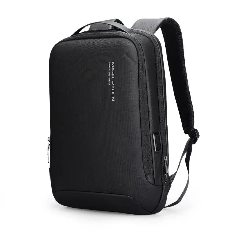 Minimalist model laptop backpack.