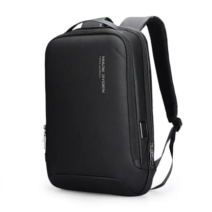 Minimalist model laptop backpack.