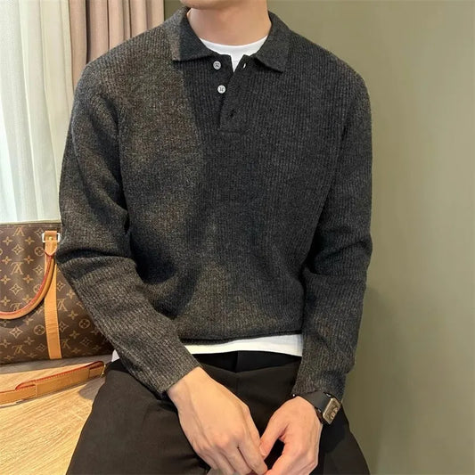 Men's Polo Sweater
