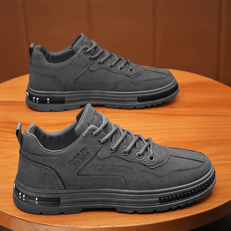 Casual athletic shoes.