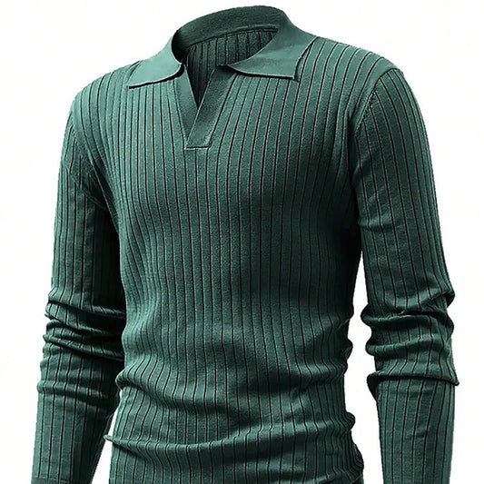 Casual knit sweater.