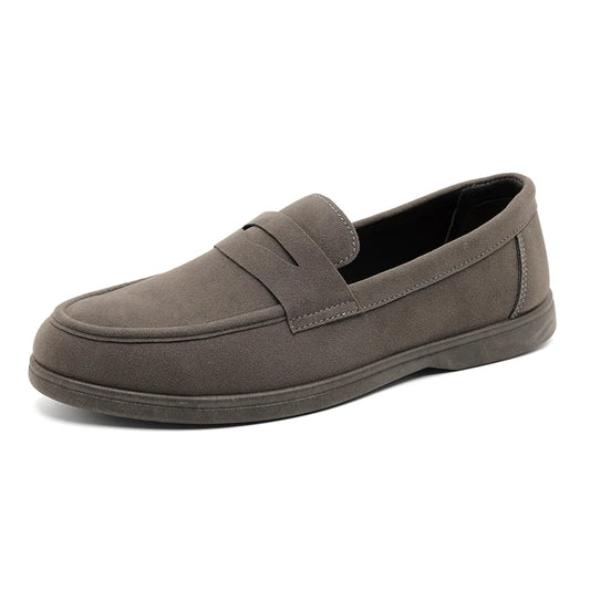 Casual slip-on moccasins.