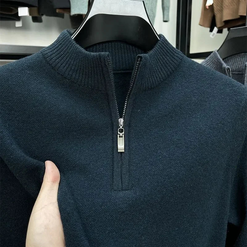 Luxury sweater with thick lining.