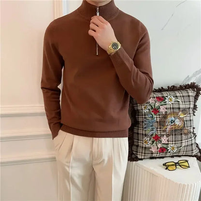Luxury sweater with thick lining.