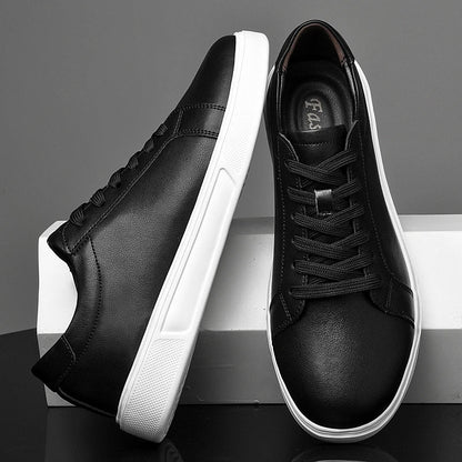 Shoe made of non-slip leather.