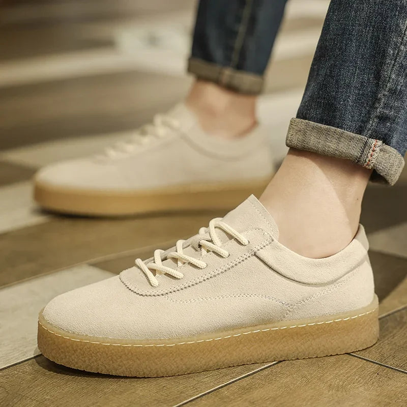 Shoes made from genuine leather.