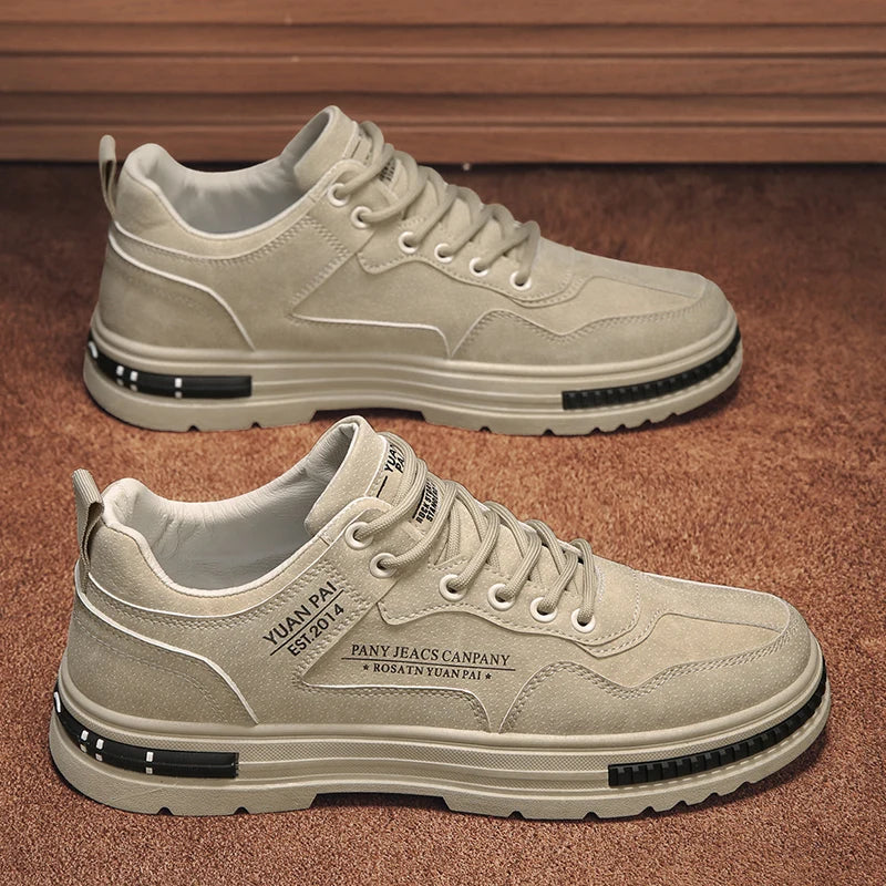 Casual athletic shoes.