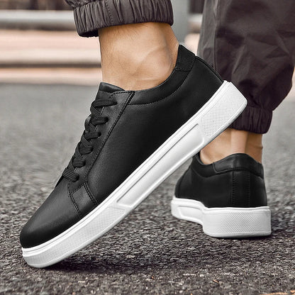 Shoe made of non-slip leather.
