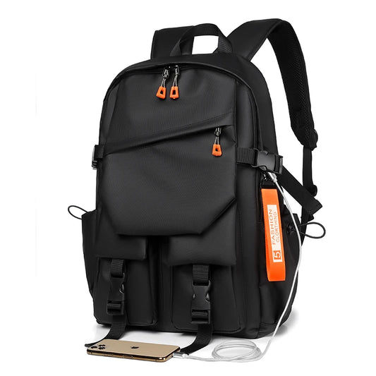 Waterproof laptop backpack.