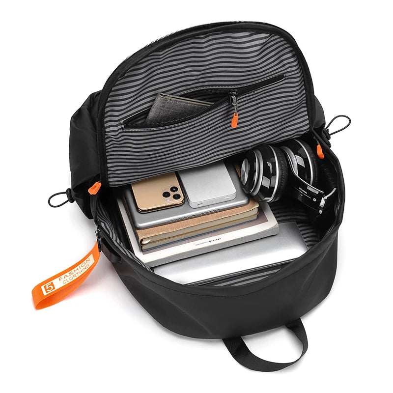 Waterproof laptop backpack.