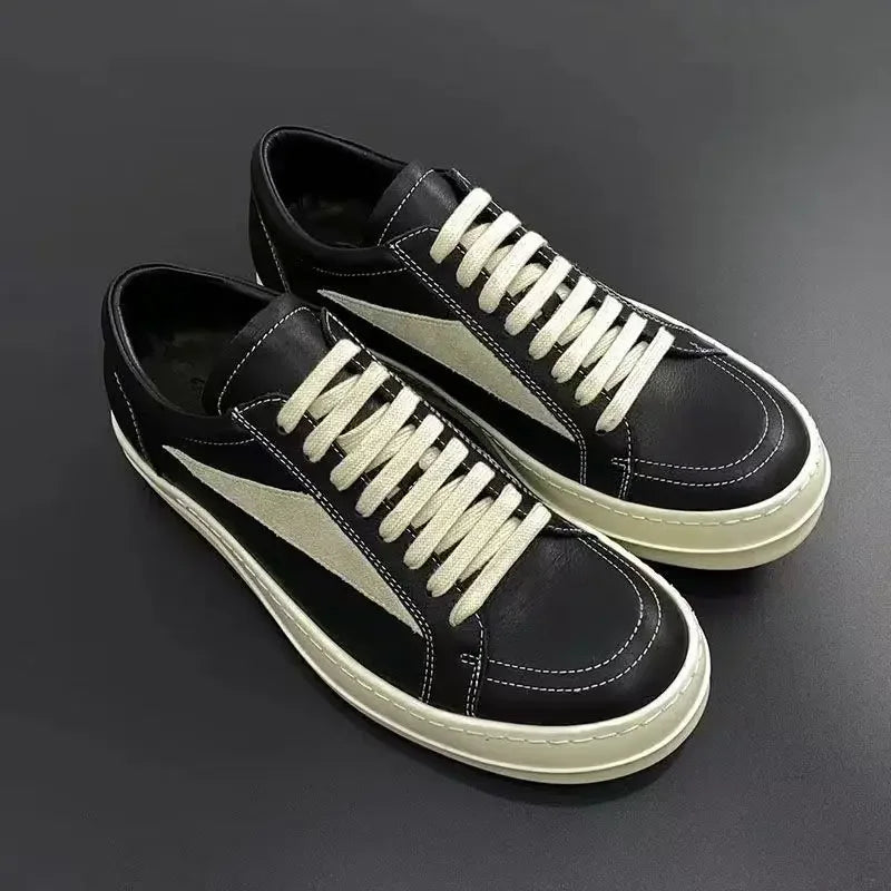 Shoes made of genuine leather.