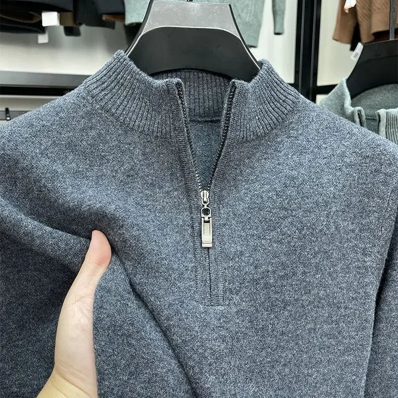 Luxury sweater with thick lining.