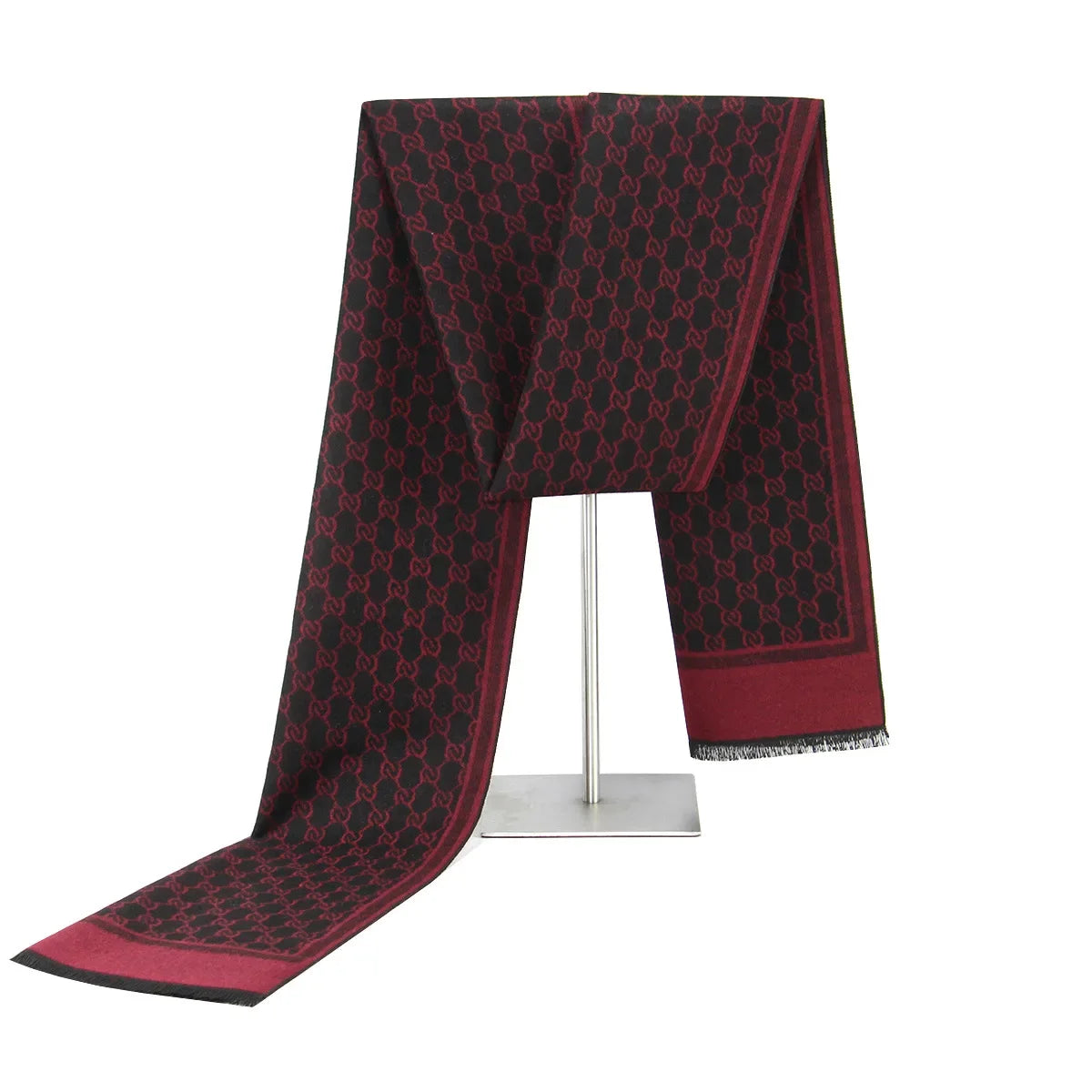 Men's cashmere scarf, pashmina style.