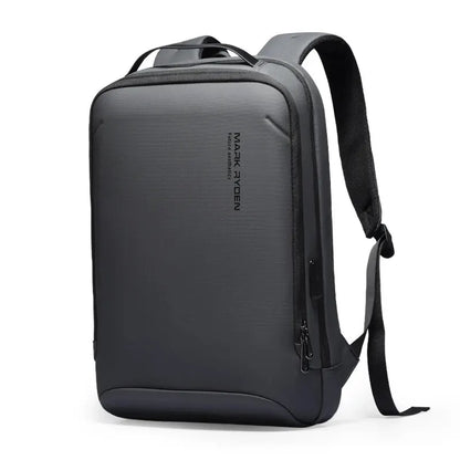 Minimalist model laptop backpack.