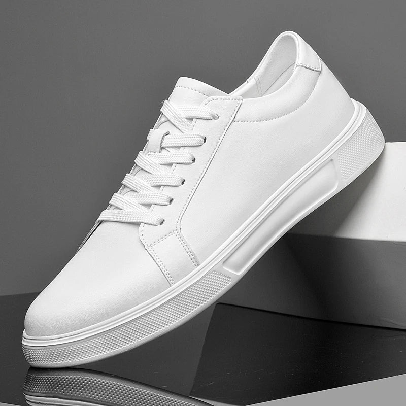 Shoe made of non-slip leather.