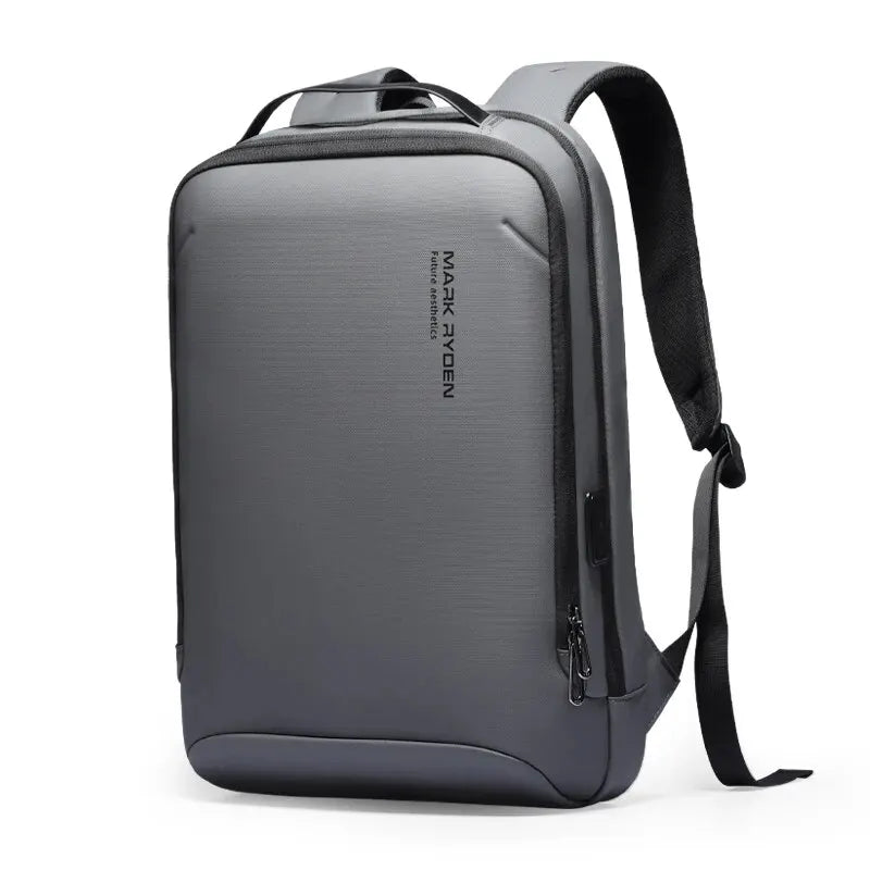 Minimalist model laptop backpack.