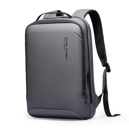 Minimalist model laptop backpack.