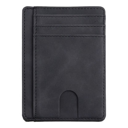 Leather card holder.