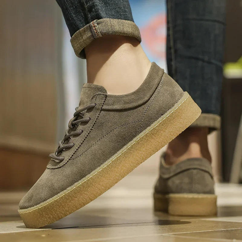 Shoes made from genuine leather.