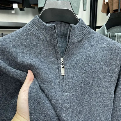 Luxury sweater with thick lining.