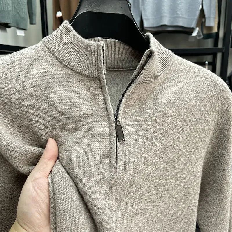 Luxury sweater with thick lining.