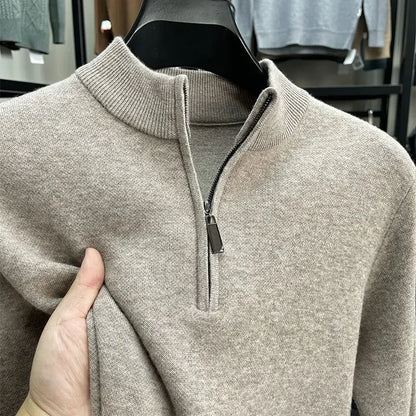 Luxury sweater with thick lining.