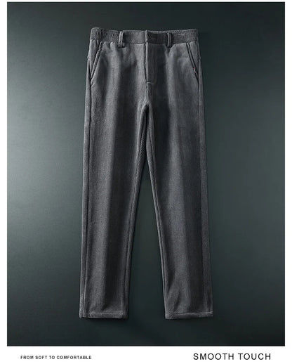 Corduroy trousers, lined with wool.