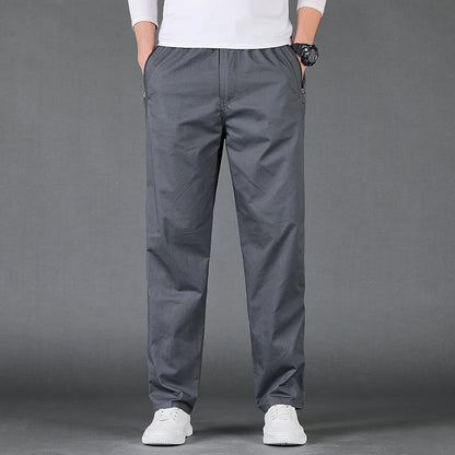 Casual cotton cargo pants.