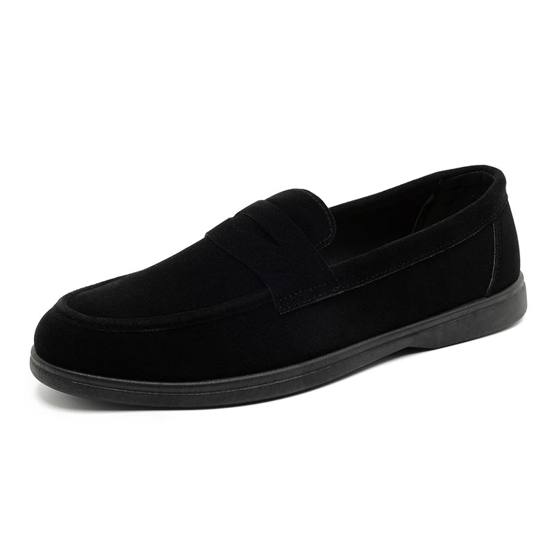Casual slip-on moccasins.