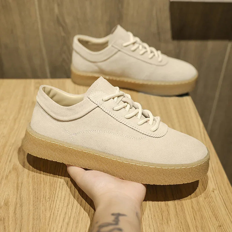 Shoes made from genuine leather.