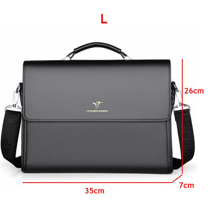 Leather executive briefcase.