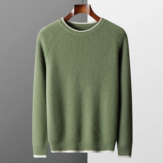 Merino wool sweater.