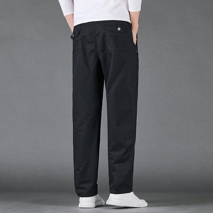 Casual cotton cargo pants.