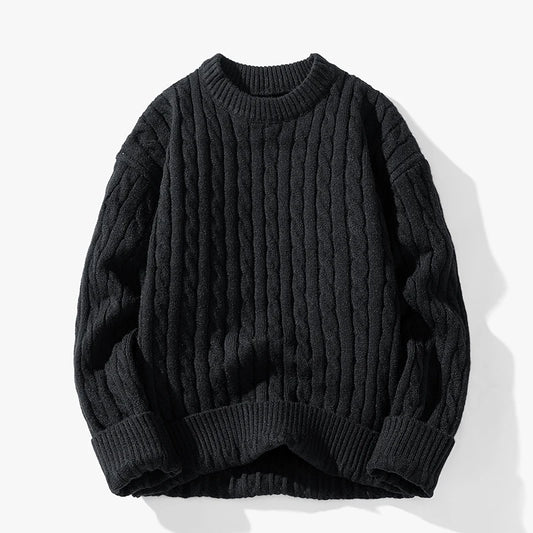 Men's round neck sweater