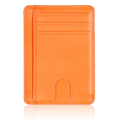 Leather card holder.